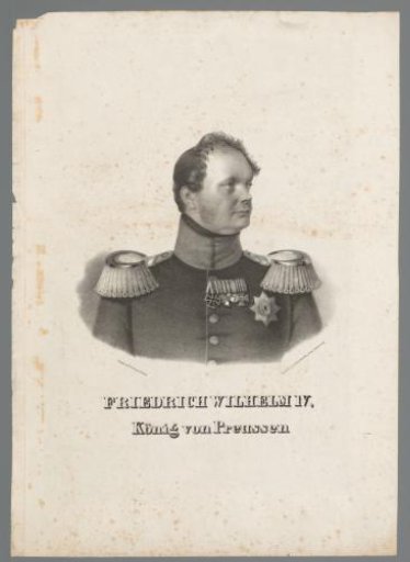 Portrait of Frederick William IV, King of Prussia