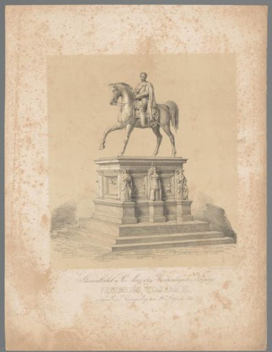 Equestrian Statue of Frederik Willem III, King of Prussia