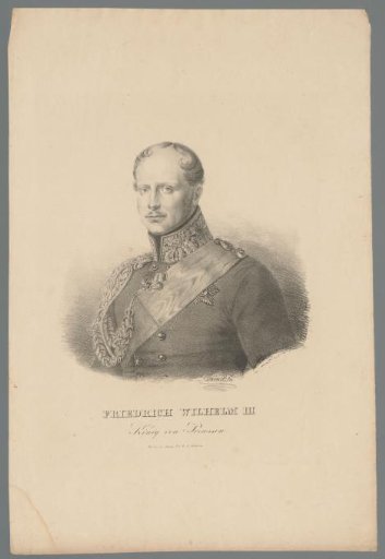 Portrait of Frederick William III, King of Prussia