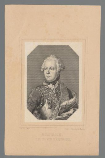 Portrait of Friedrich Heinrich Ludwig, Prince of Prussia