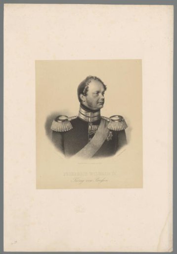 Portrait of Frederick William IV, King of Prussia