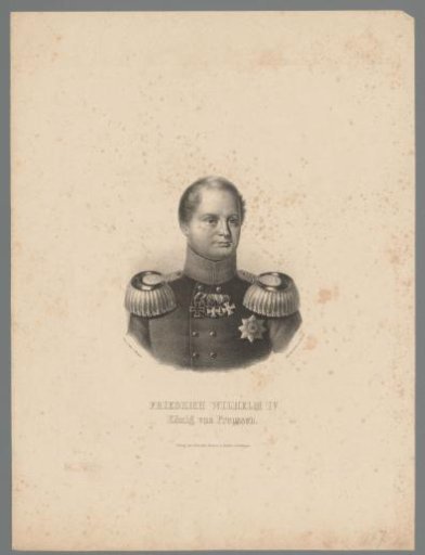 Portrait of Frederick William IV, King of Prussia