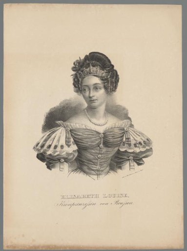 Portrait of Elisabeth Ludovika of Bavaria