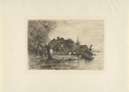 Farmhouse on a canal