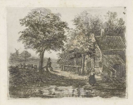 Farmhouse by the water