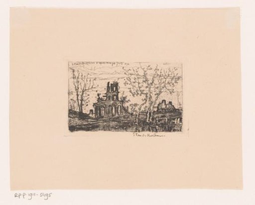Landscape with the Ruin of a Church