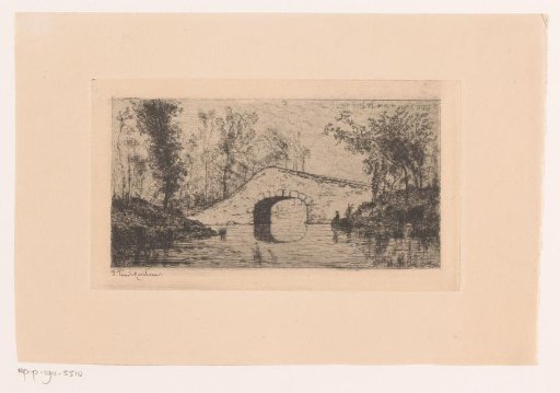 Large Stone Bridge over a River