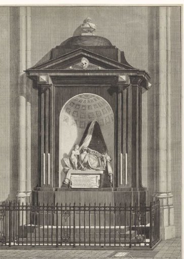 Tomb of Hugo de Groot, who died in 1645