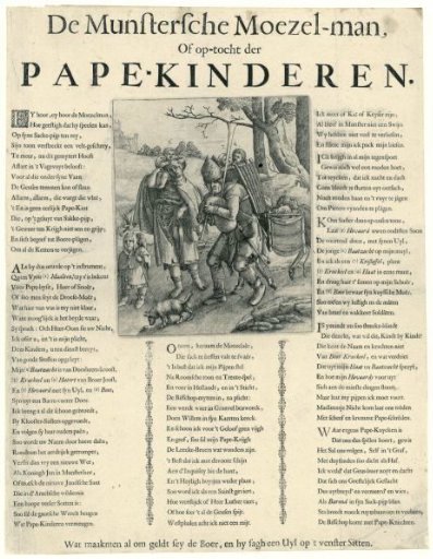 Satirical print on the Bishop of Münster, 1672