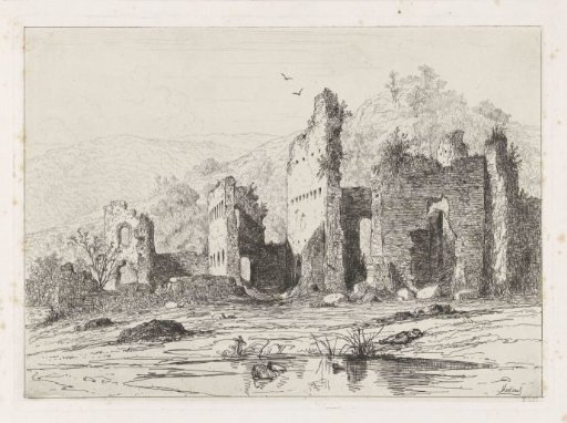 Ruin of Brandenbourg Castle