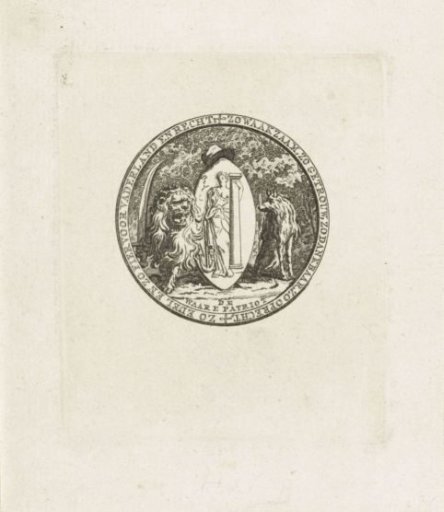 Medallion for the Waare Patriot, ca. 1784-1792