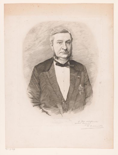 Portrait of August Beernaert