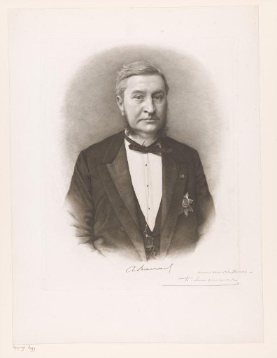 Portrait of August Beernaert