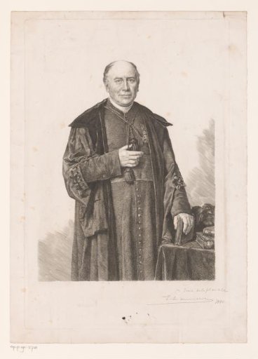 Portrait of a bishop, possibly Monsignor Lamy