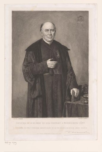 Portrait of a bishop, possibly Monsignor Lamy
