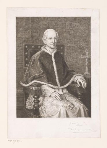 Portrait of Pope Leo XIII