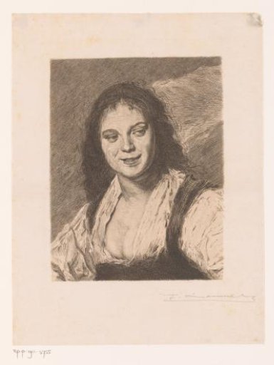 Portrait of an unknown Roma girl