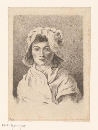 Possible self-portrait as a woman