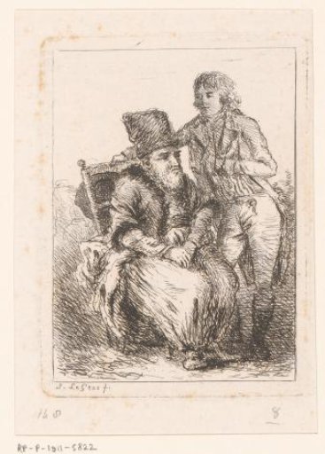 Portrait of Émile Le Gros and Soliman
