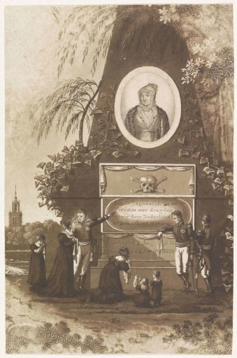 Allegory on the passing of Princess Wilhelmina of Prussia, 1820