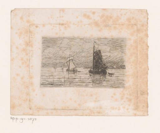 Sailing Boats on Open Water
