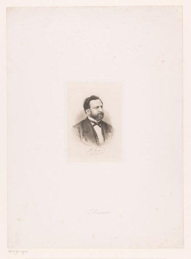 Portrait of an unknown man, possibly Chapuis
