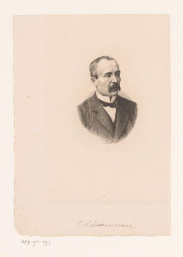 Portrait of George Eugène Benjamin Clemenceau