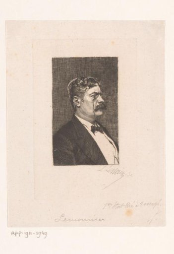 Portrait of Camille Lemonnier