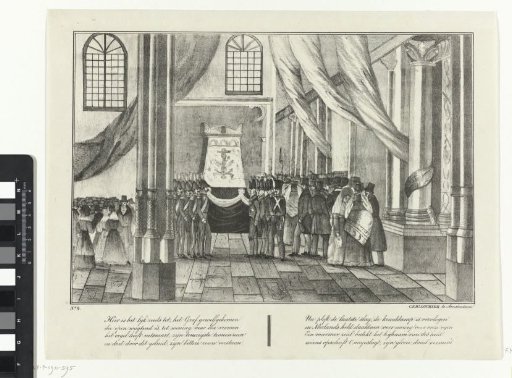 Burial of Jan van Speyk in the Nieuwe Kerk, 1832