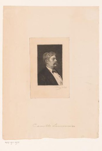 Portrait of Camille Lemonnier