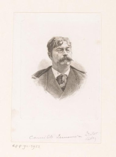 Portrait of Camille Lemonnier