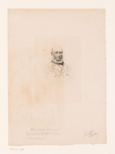 Portrait of Mountague Bernard