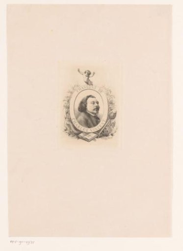 Medallion with portrait of Charles Vincent