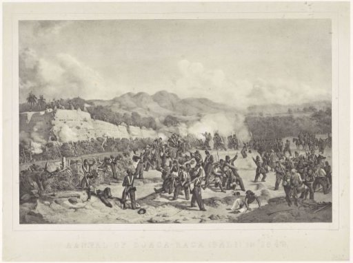 Attack on Djaga-Raga (Bali) in 1849