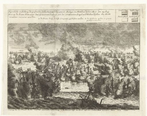 Naval Battle of Málaga, 1704