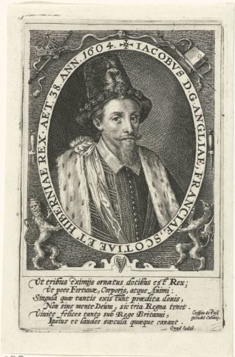 Portrait of James I
