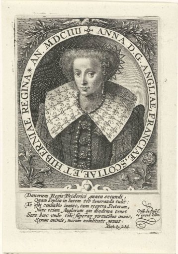 Portrait of Anne of Denmark, Queen of England