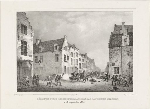 Battles at the Flemish Gate, 1830