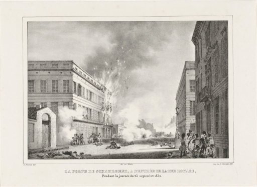 Battles at the Schaarbeek Gate, 1830