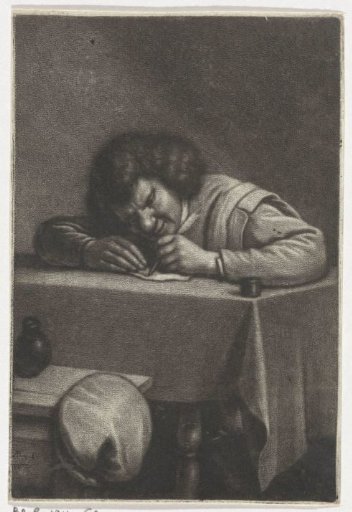 Man writing