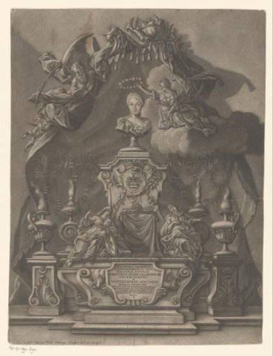 Allegory on the death of Dorothea Louise von Wittenhorst-Sonsfeld