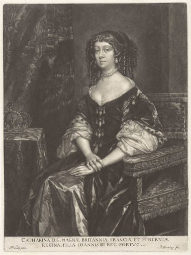 Portrait of Catherine, Queen of England