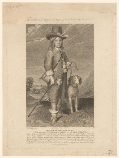 Portrait of Jeffrey Hudson
