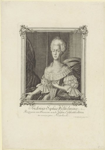 Portrait of Wilhelmina of Prussia
