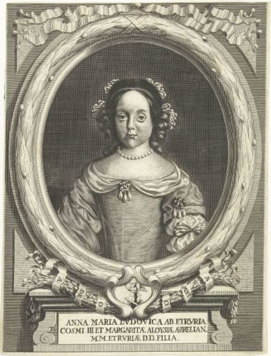 Portrait of Anna Maria Luisa de Medici