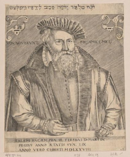 Portrait of Martin Pegius