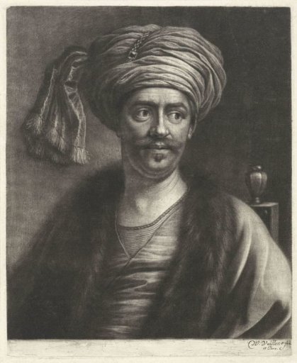 Portrait of Süleyman II, Sultan of the Ottoman Empire