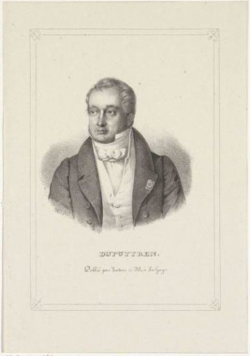 Portrait of Guillaume Dupuytren