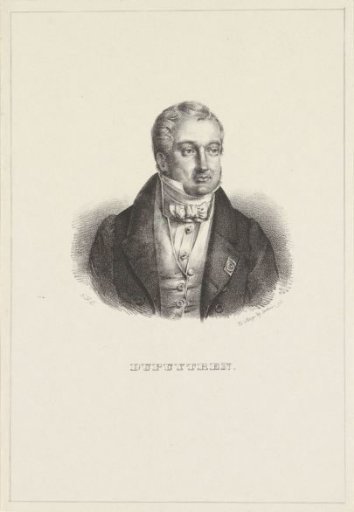 Portrait of Guillaume Dupuytren