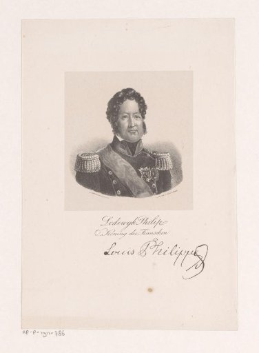 Portrait of Louis Philippe I of France